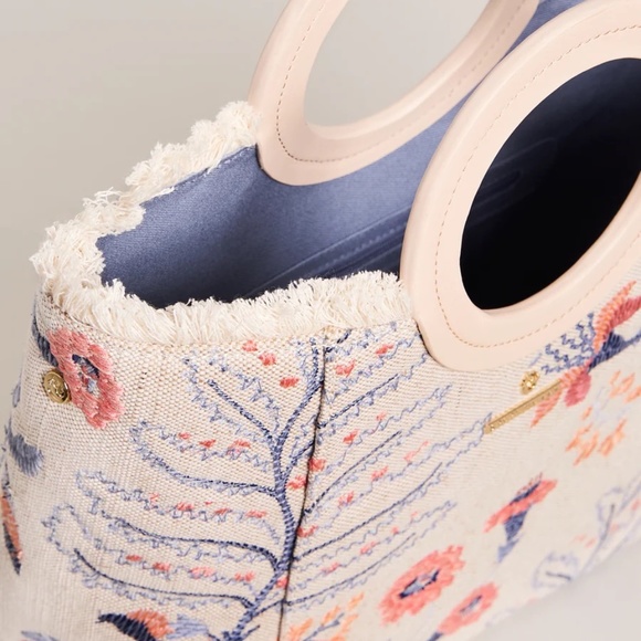 NWT - Spartina 449 Bellinger Floral Branch Resort Tote - Picture 3 of 3